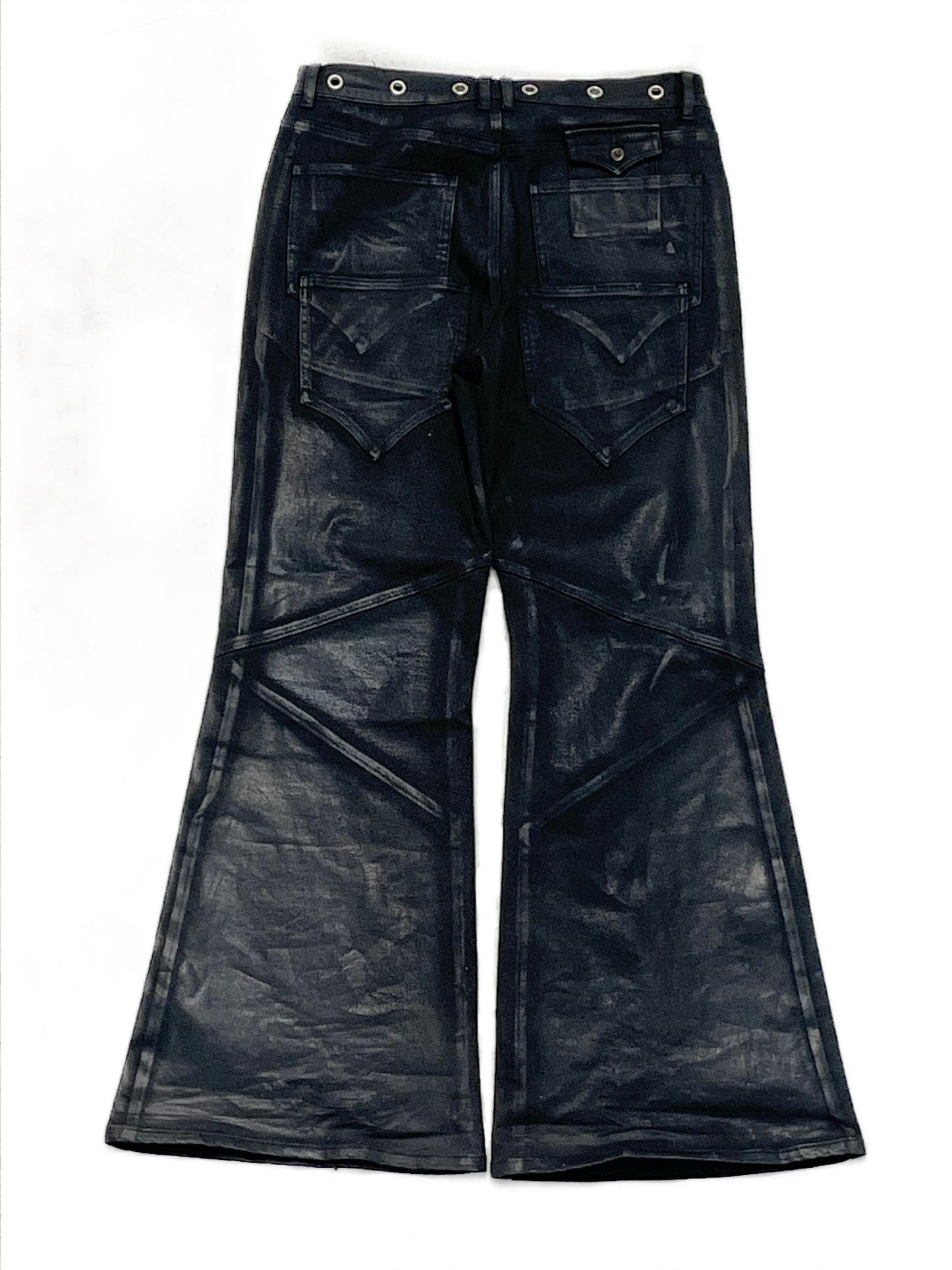 LUNAR WAXED DENIM JEANS