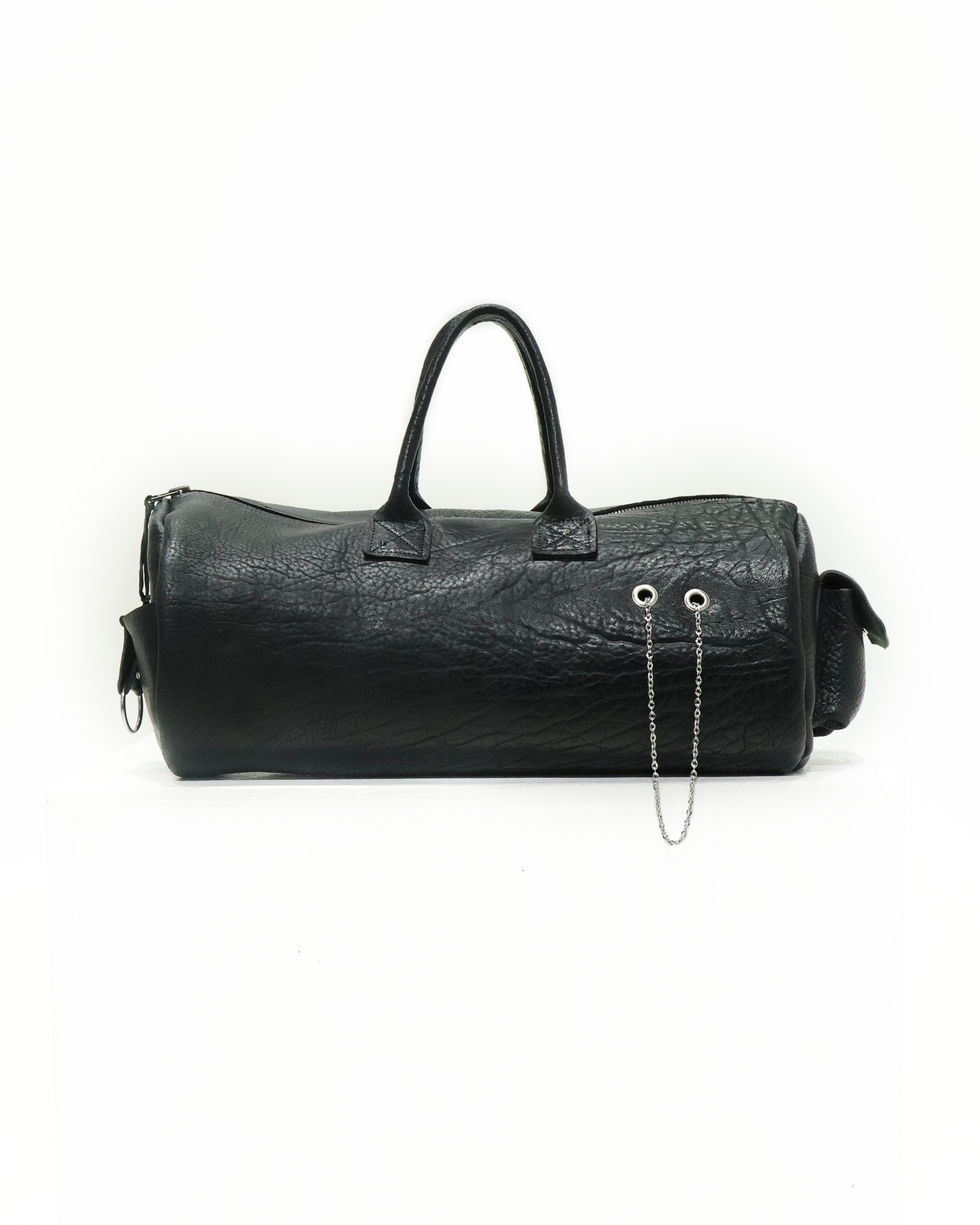 POD LEATHER DUFFLE BAG