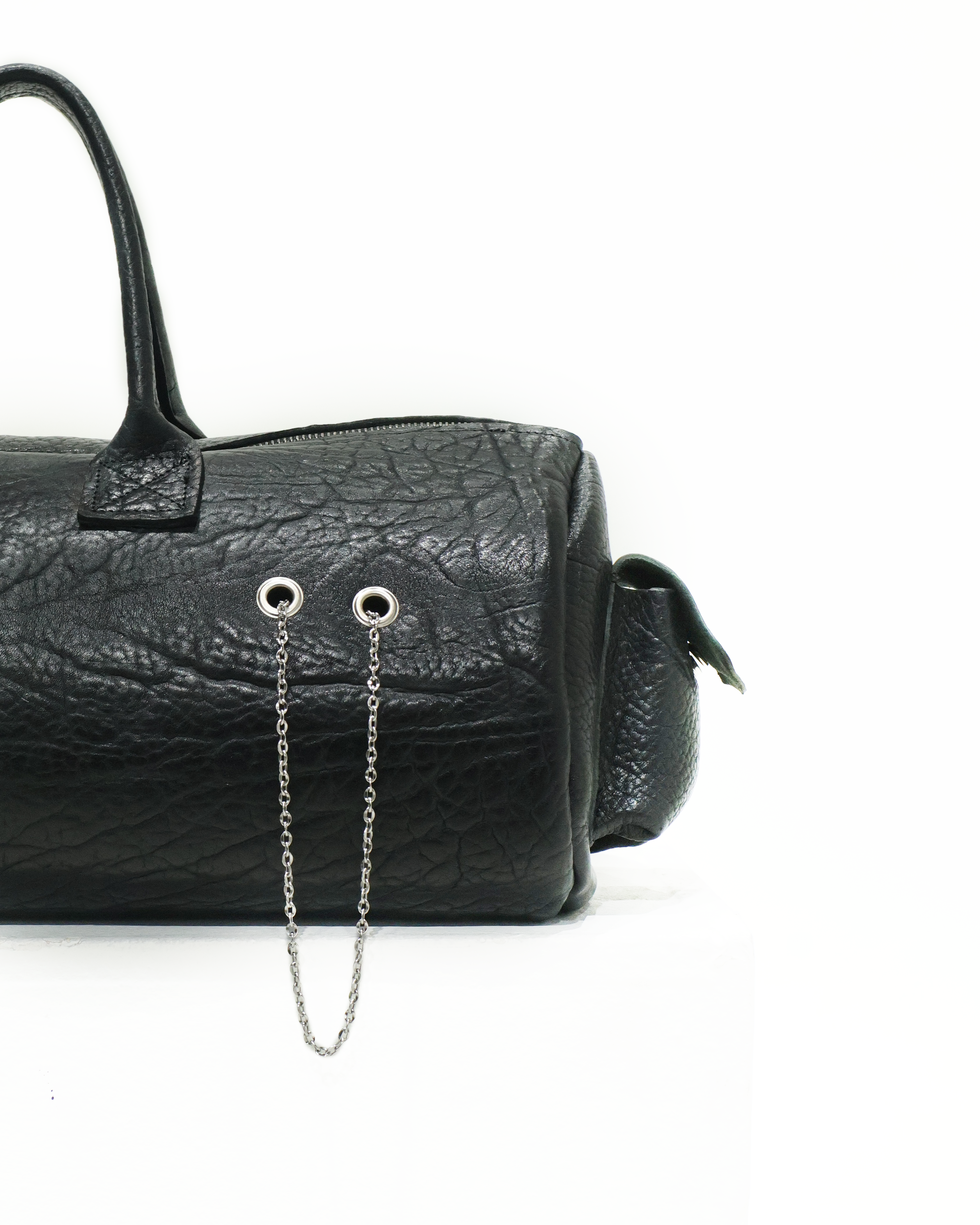 POD LEATHER DUFFLE BAG