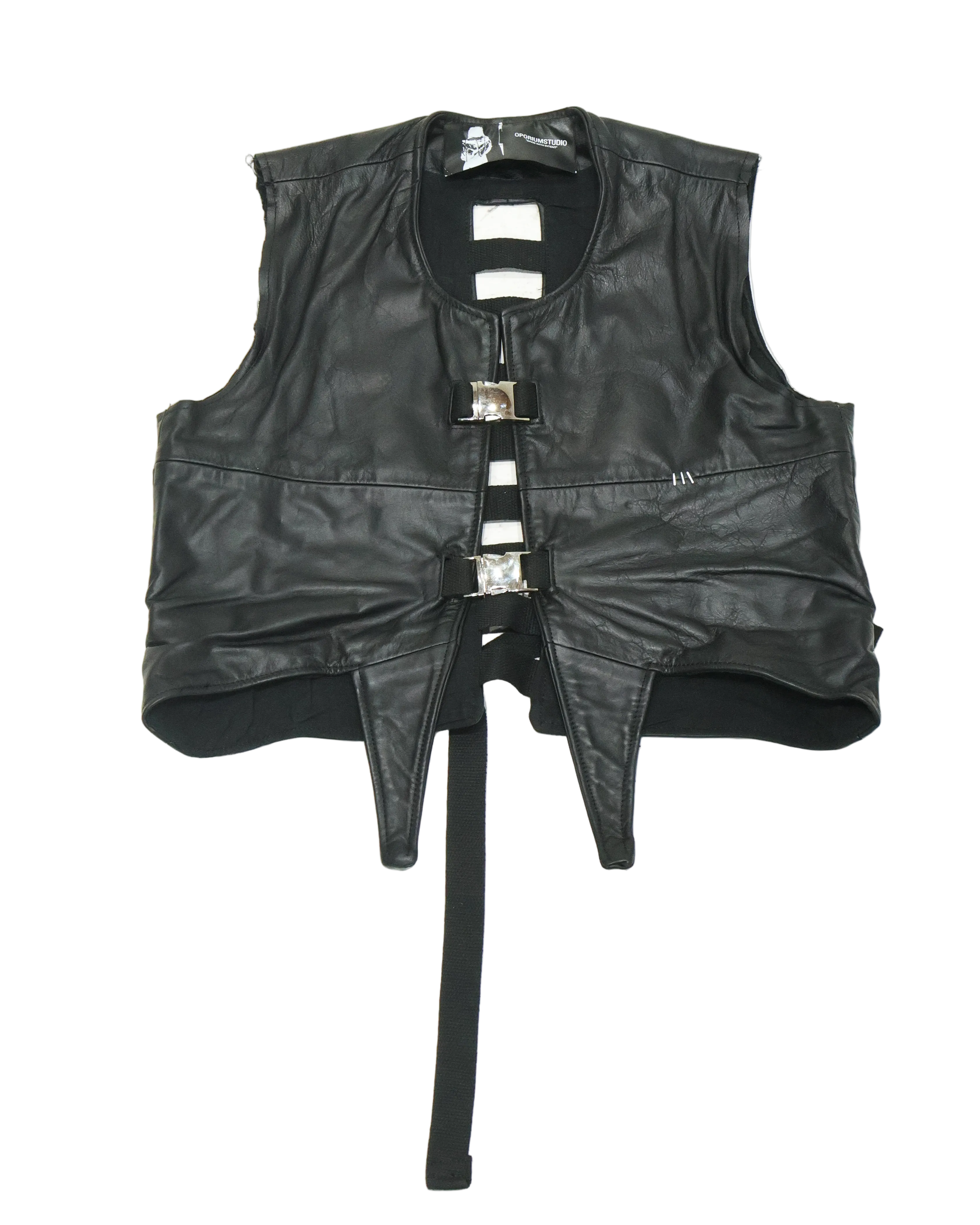 F4NG LEATHER VEST