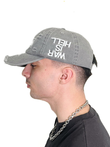 HELL IS WAR BASEBALL CAP